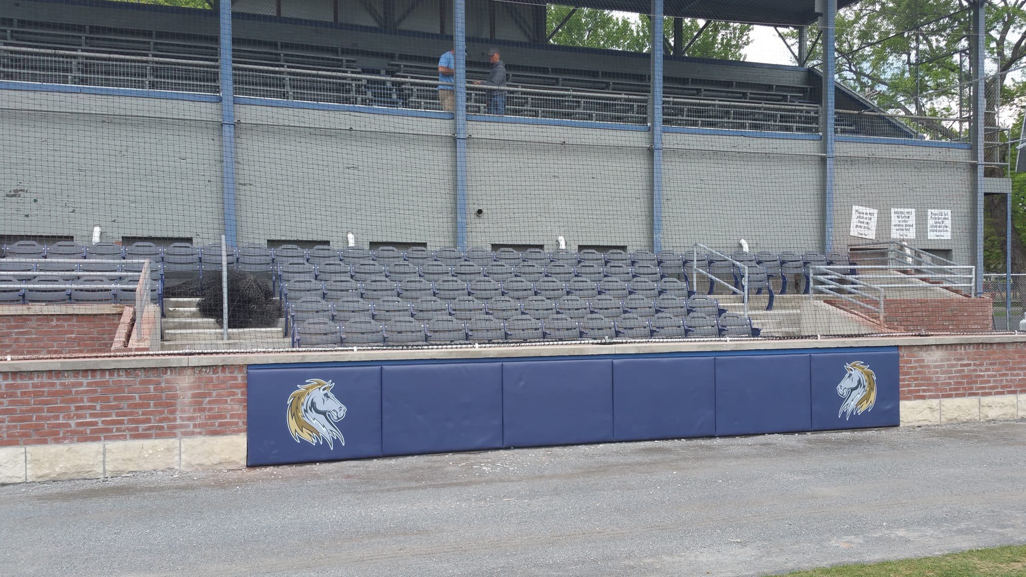 VIP seating area at Cantine Field